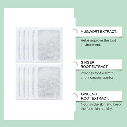 100% Merbal & Gentle Ingredient Detox Foot Pads (BUY 1 GET 1 FREE)