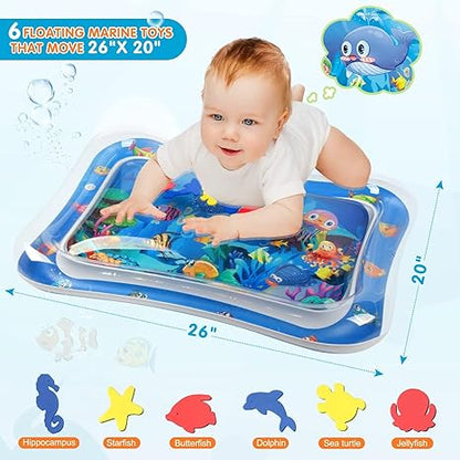 AquaBloom ™| Baby Tummy Time Water Play Mat