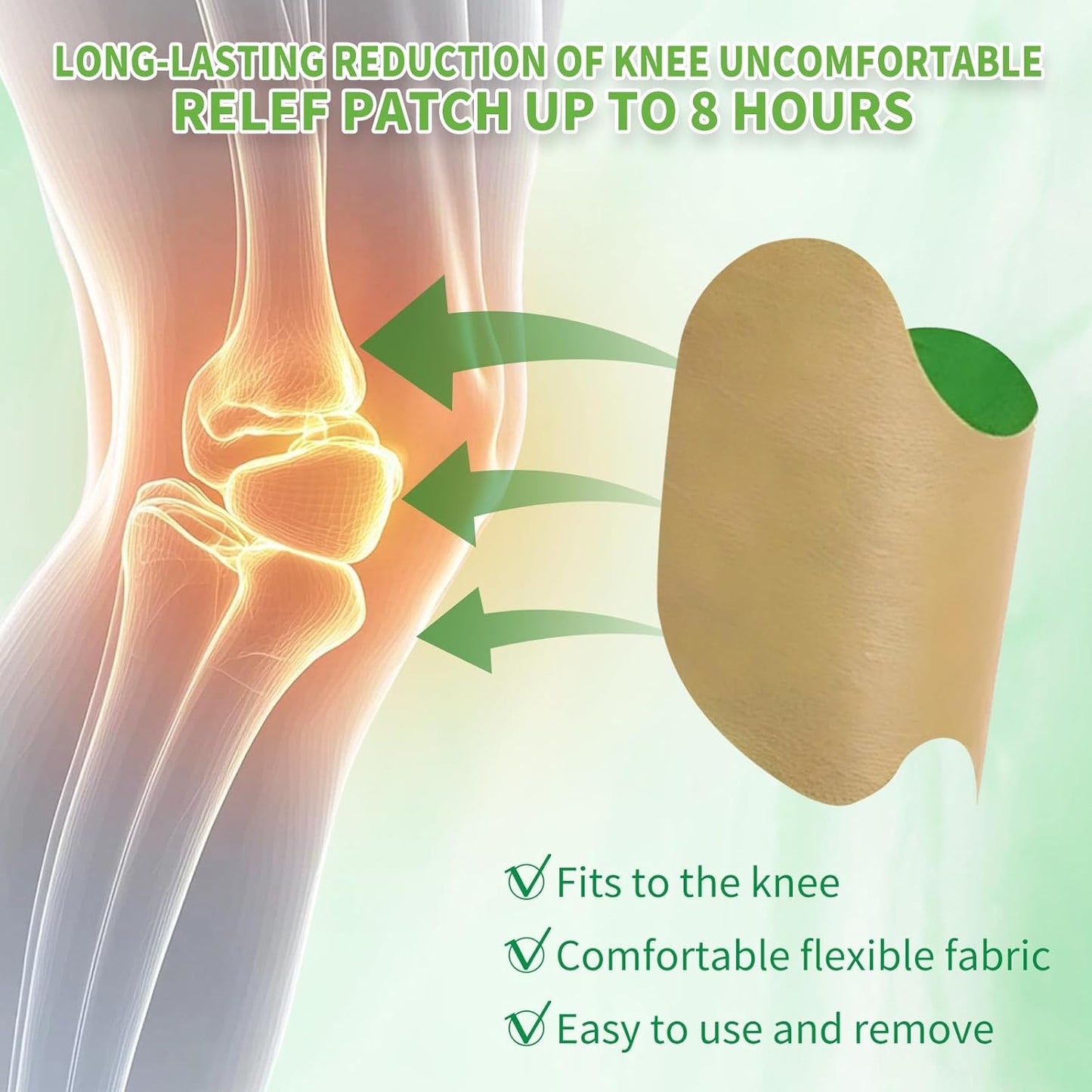 OrthoVeda™ | Herbal Knee Patches | Long-Lasting Relief for Knee Pain & Stiffness