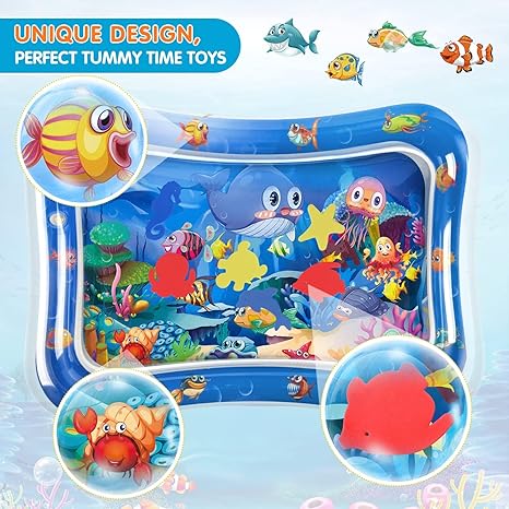 AquaBloom ™| Baby Tummy Time Water Play Mat