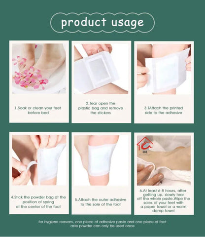 100% Merbal & Gentle Ingredient Detox Foot Pads (BUY 1 GET 1 FREE)