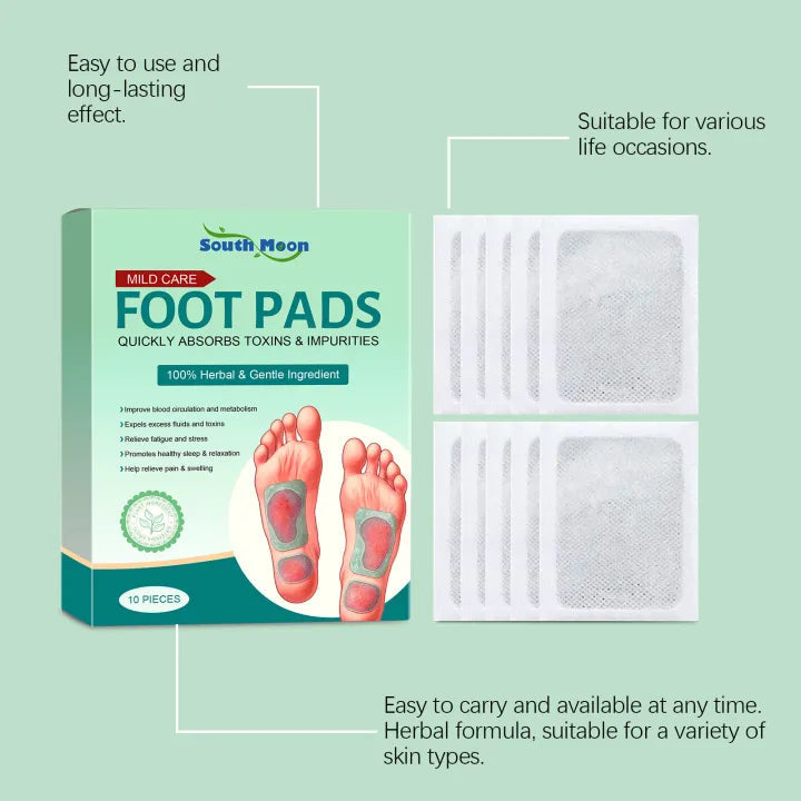 100% Merbal & Gentle Ingredient Detox Foot Pads (BUY 1 GET 1 FREE)