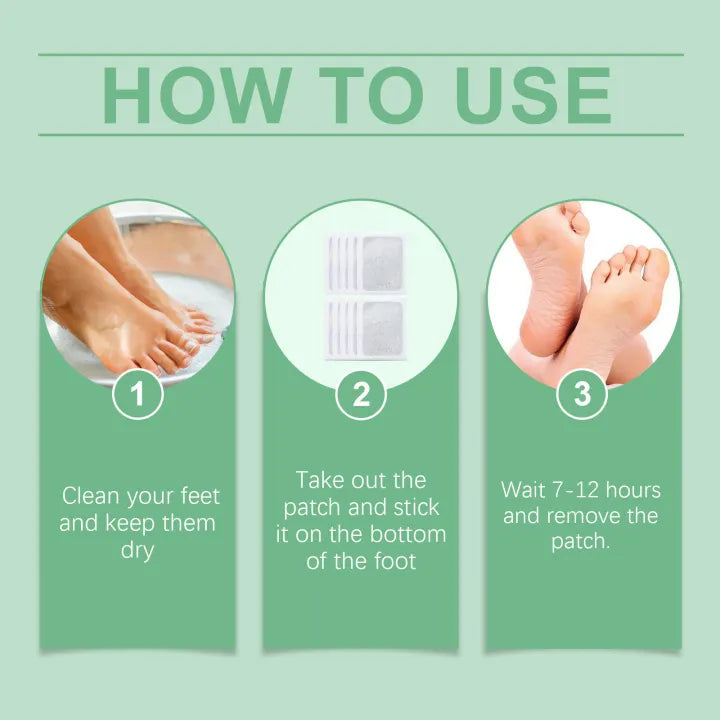 100% Merbal & Gentle Ingredient Detox Foot Pads (BUY 1 GET 1 FREE)