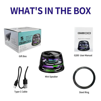 MagBeat | Mangnetic Bluetooth speaker