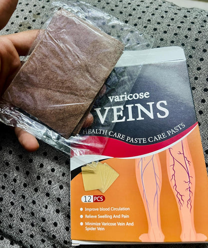 Kenko™ Spider & Varicose Vein Patches | Natural Herbal Therapy for Swelling, Fatigue & Vein Health