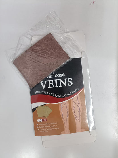 Kenko™ Spider & Varicose Vein Patches | Natural Herbal Therapy for Swelling, Fatigue & Vein Health